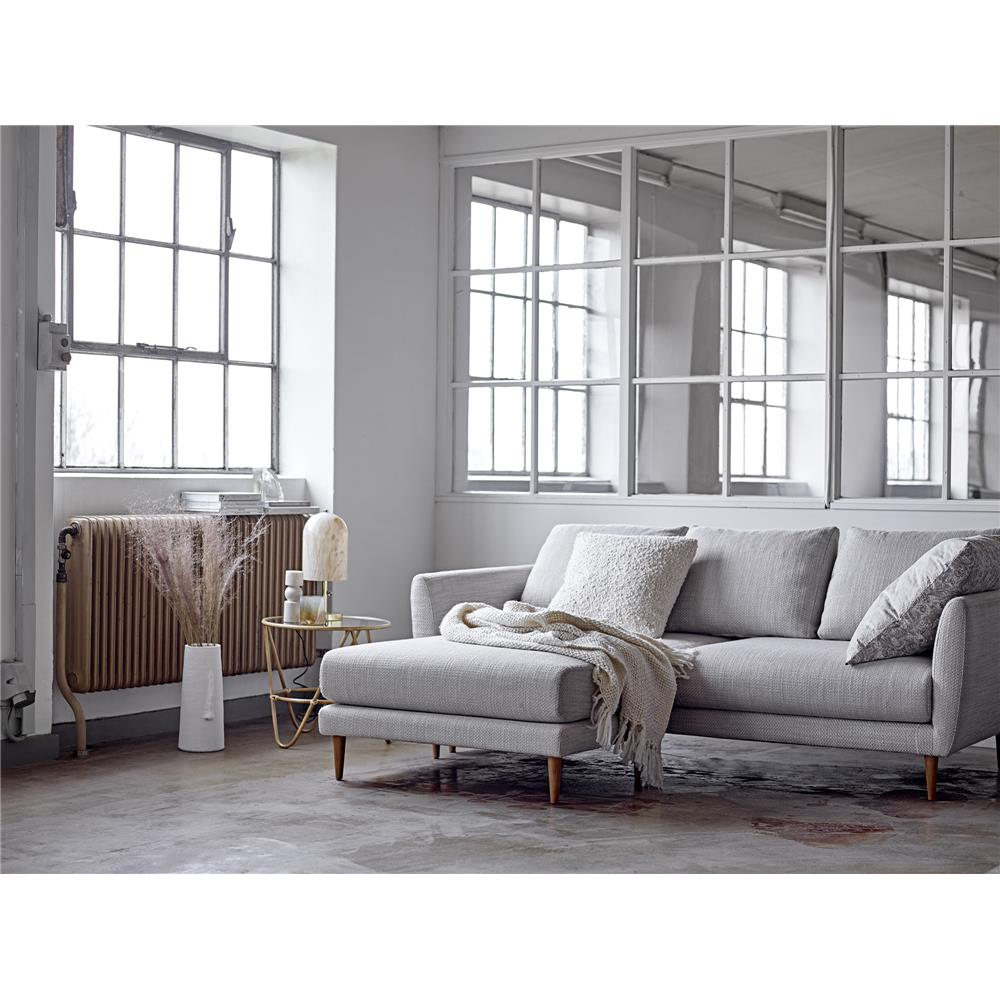 Bloomingville Berican Dekovase Weiß Terrakotta 19,5 x 40 x 17,5 cm Blumenvase