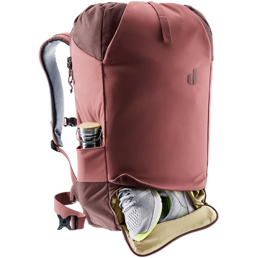 deuter Utilion 34+5, Rucksack, caspia-raisin (braun), 39L, mit Flaschenhalter und Laptopfach