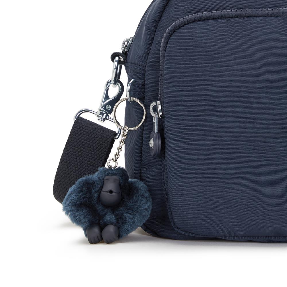 Kipling COOL DEFEA, Mittelgroße Schultertasche, Blue Bleu 2 (blau), Umhängetasche