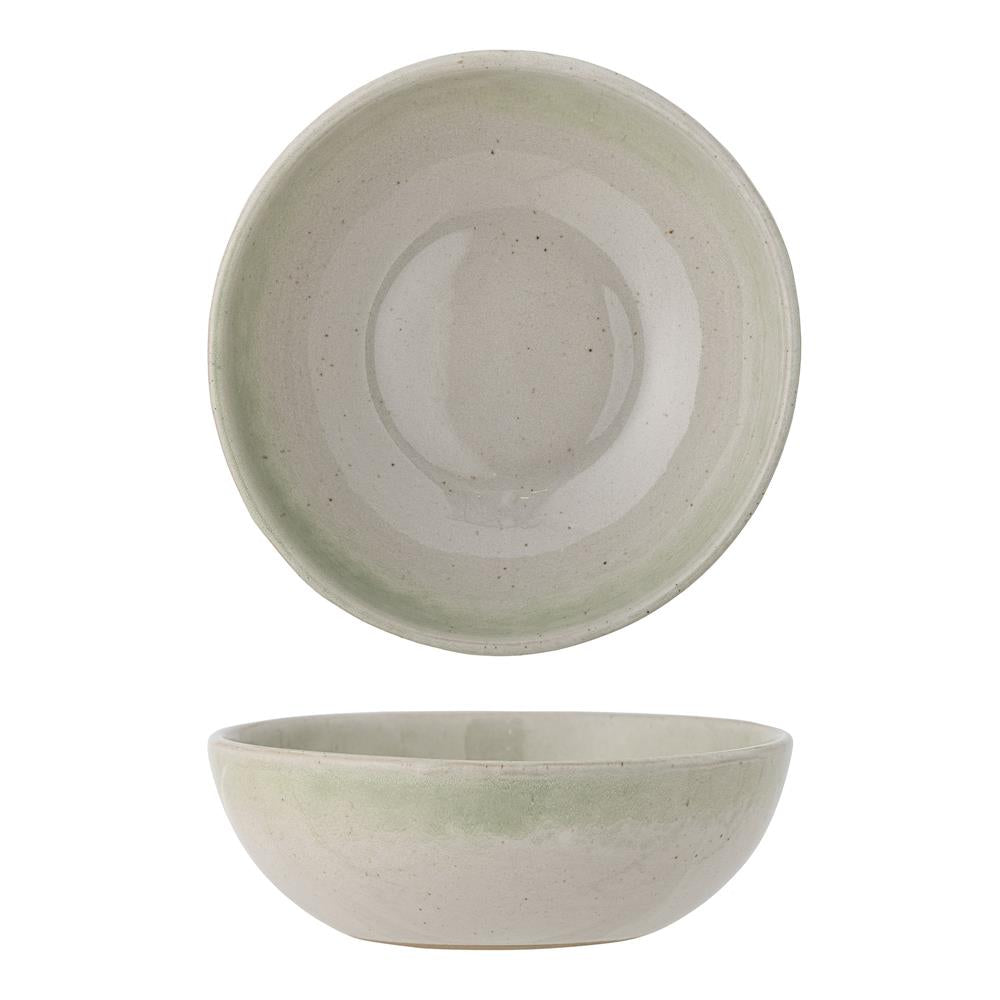 Bloomingville Paula Schüssel, Grün, 525ml, Steingut, dänisches Design