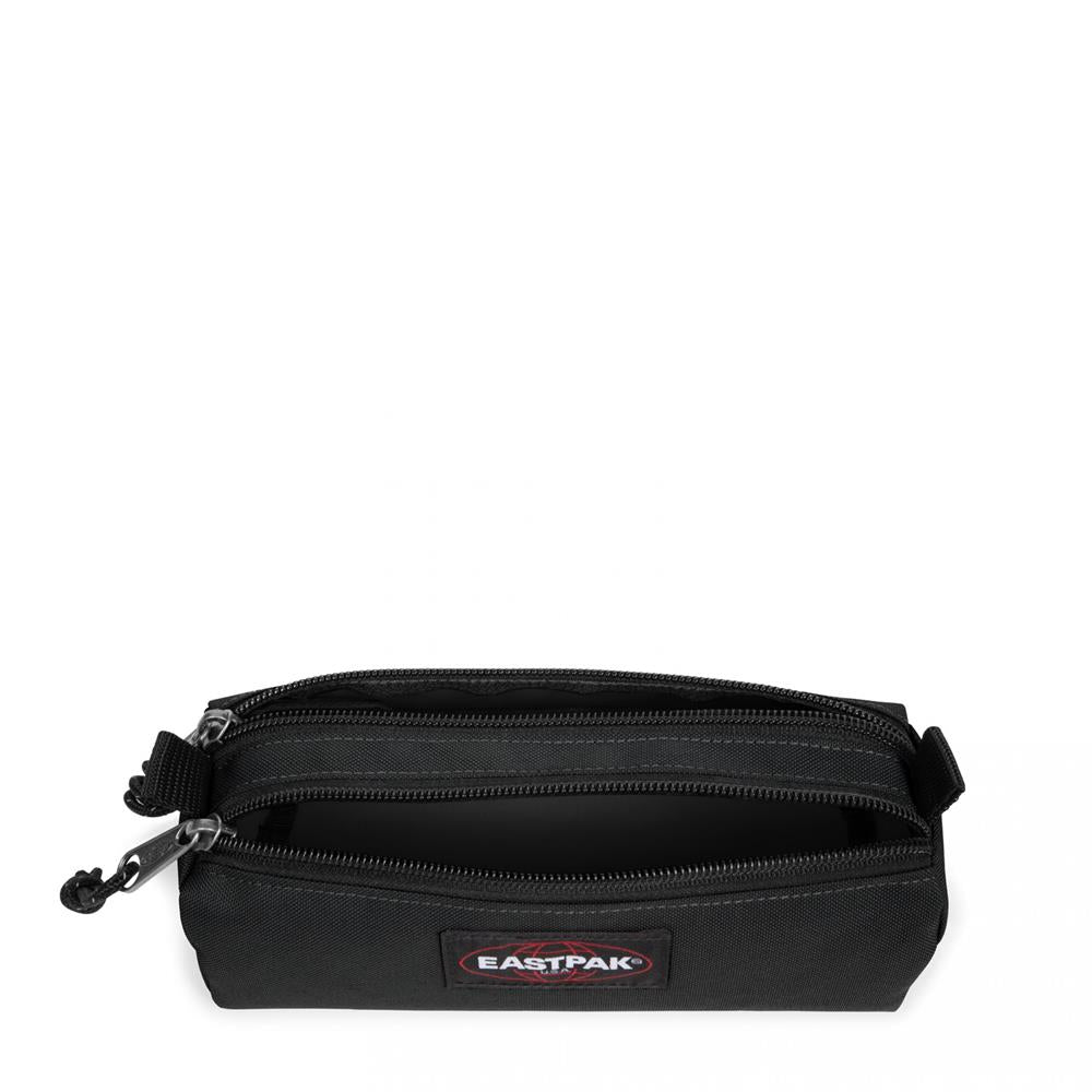 Eastpak DOUBLE BENCHMARK, Federmäppchen, Black (schwarz), kleine Federmappe, Federtasche
