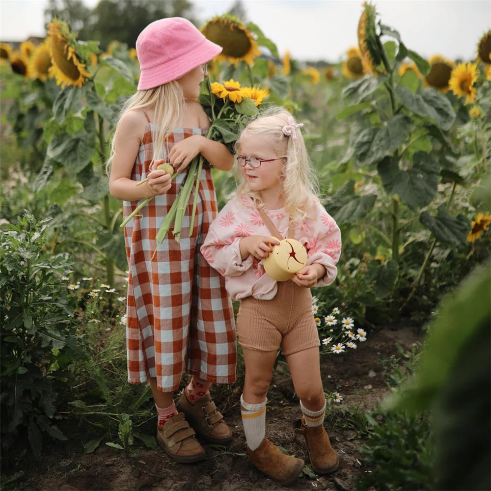 Mushie Snackbecher, Daffodil, aus Silikon, BPA-frei