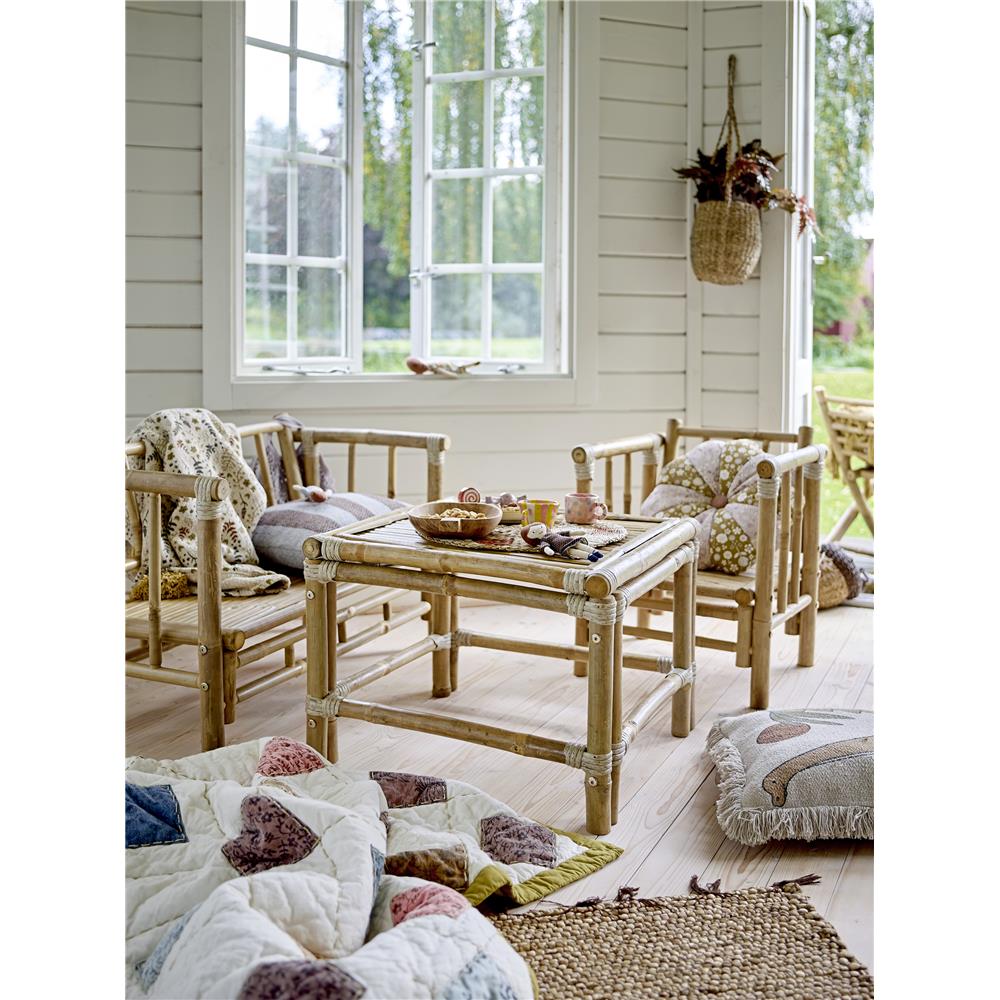 Bloomingville MINI Sole Stuhl, Natur, Bambus, Kinderstuhl, Kinderzimmer, dänisches Design