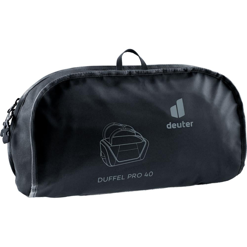 deuter Duffel Pro 40, Reisetasche, black (schwarz), auch als Rucksack tragbar