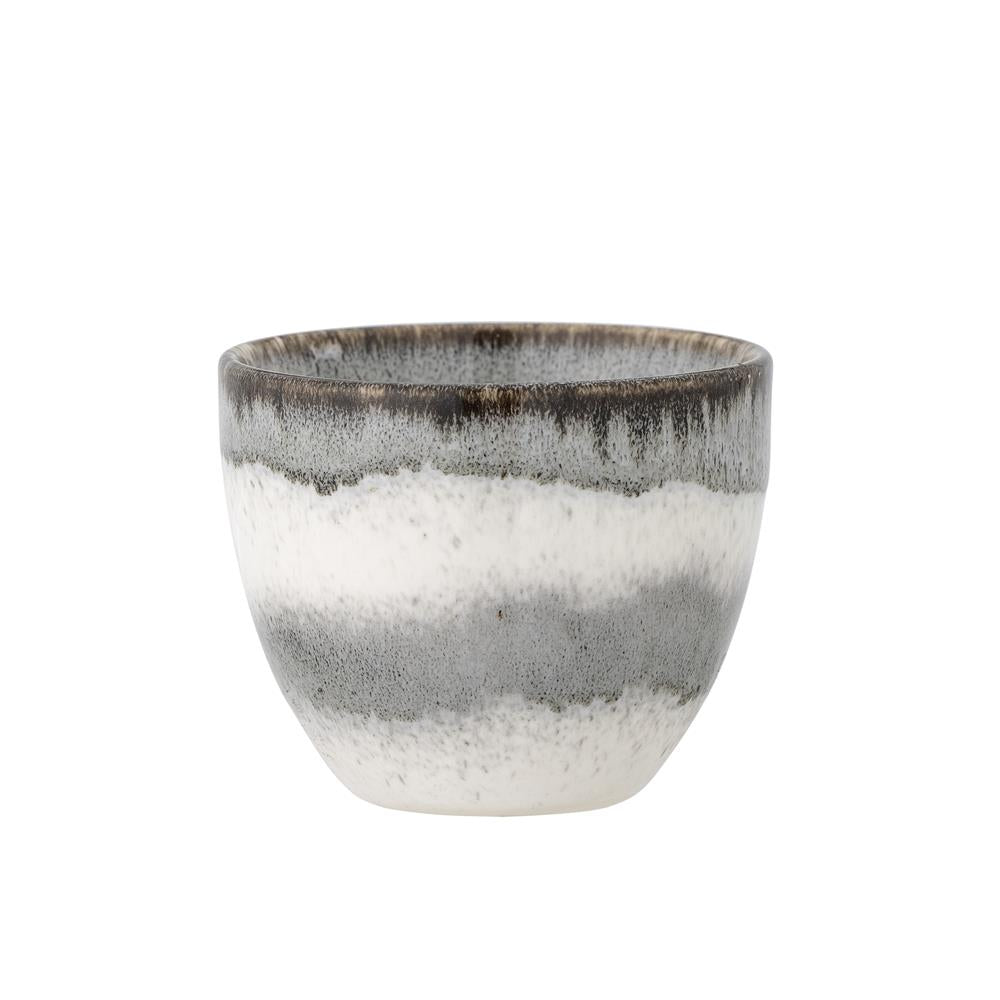 Bloomingville Paula Tasse Grau Steingut 195ml Espressotasse