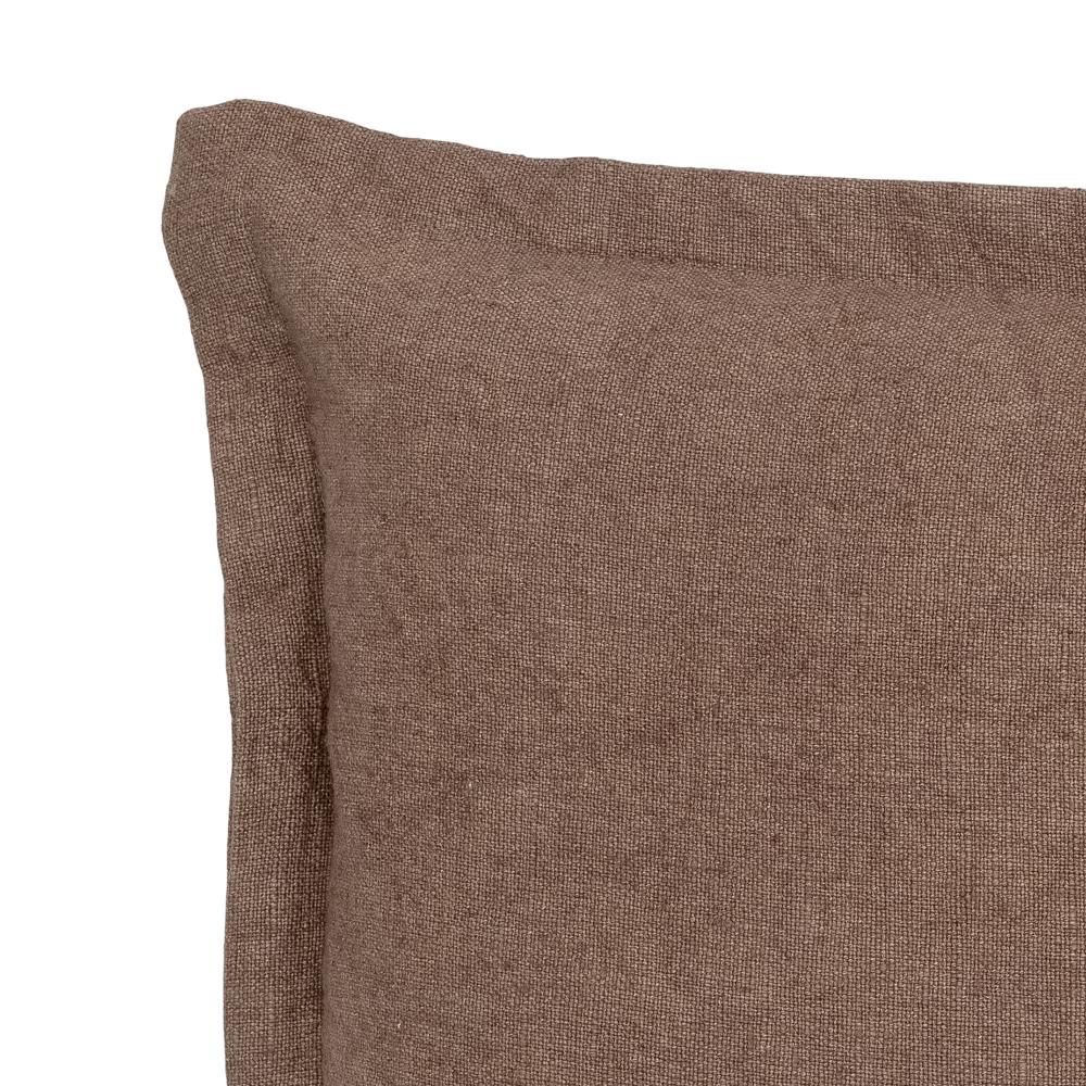 Bloomingville Maisa Kissen Braun 55x55 cm – Baumwolle/Leinen, weich & zeitlos