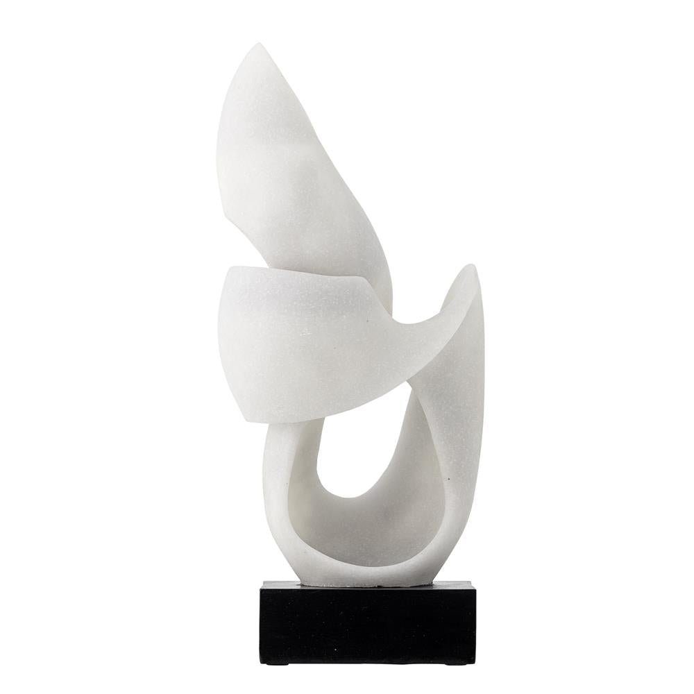 Bloomingville Alistair Dekofigur Weiß Polyresin 19x43x12cm