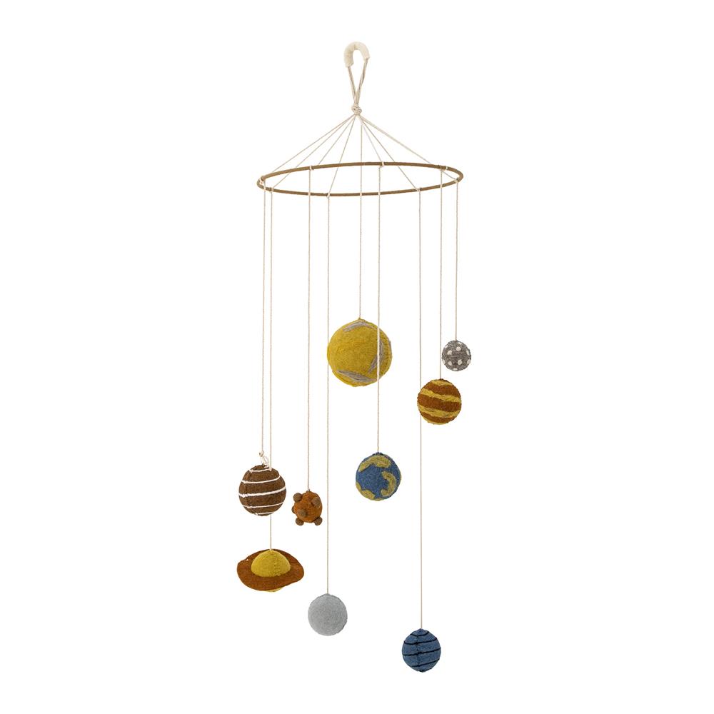 Bloomingville MINI Space Mobile, Weltraum, Planeten, Kinderzimmer, Dekoration, dänisches Design