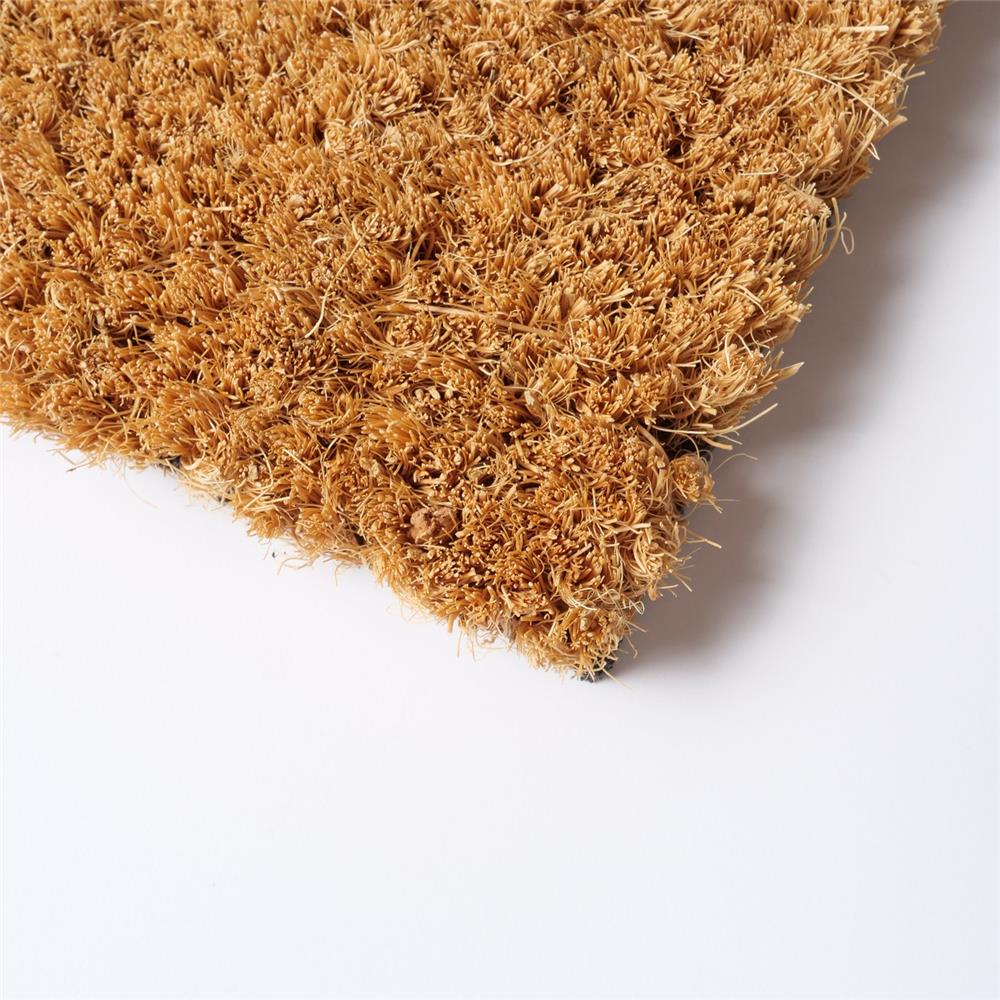 BOLTZE Fußmatte Willkommen 60x40cm aus Kokos mit Schriftzug "Willkommen"