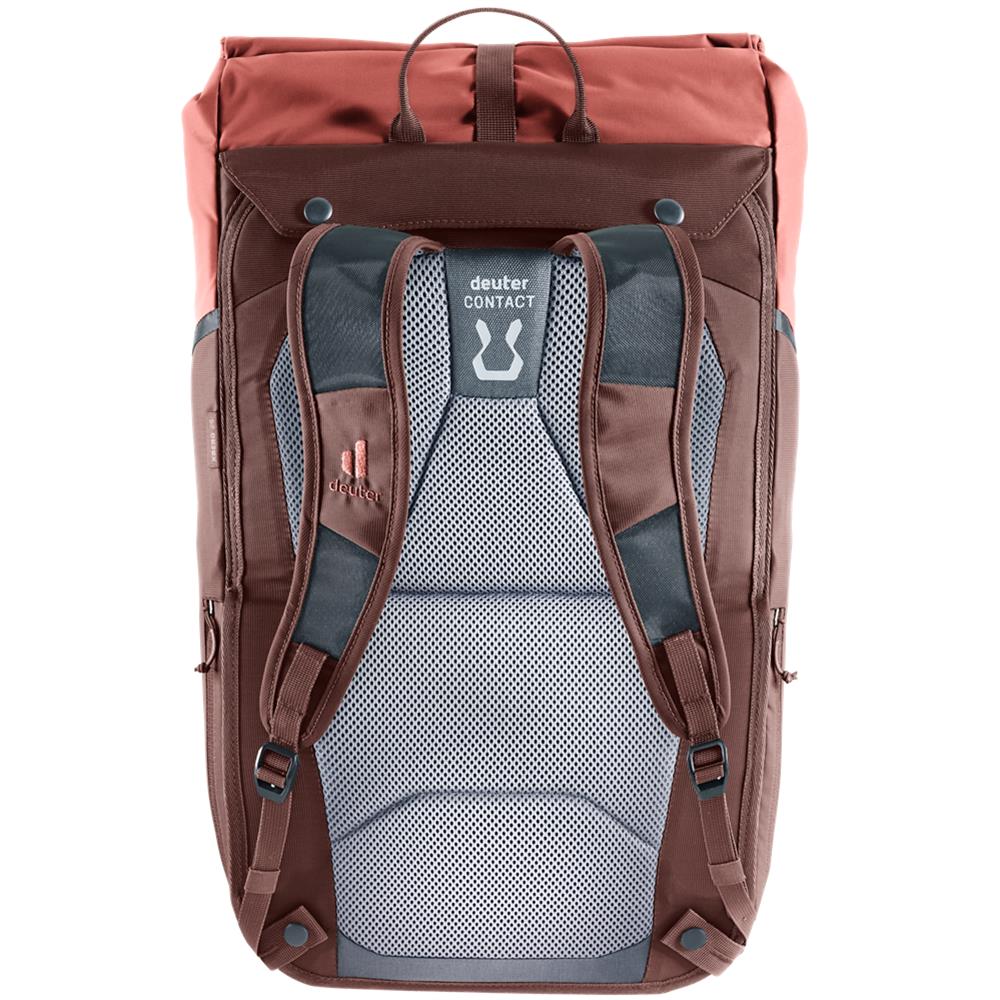 deuter Xberg 25, Fahrradrucksack, raisin-caspia (braun), 25L, Fahrradtasche