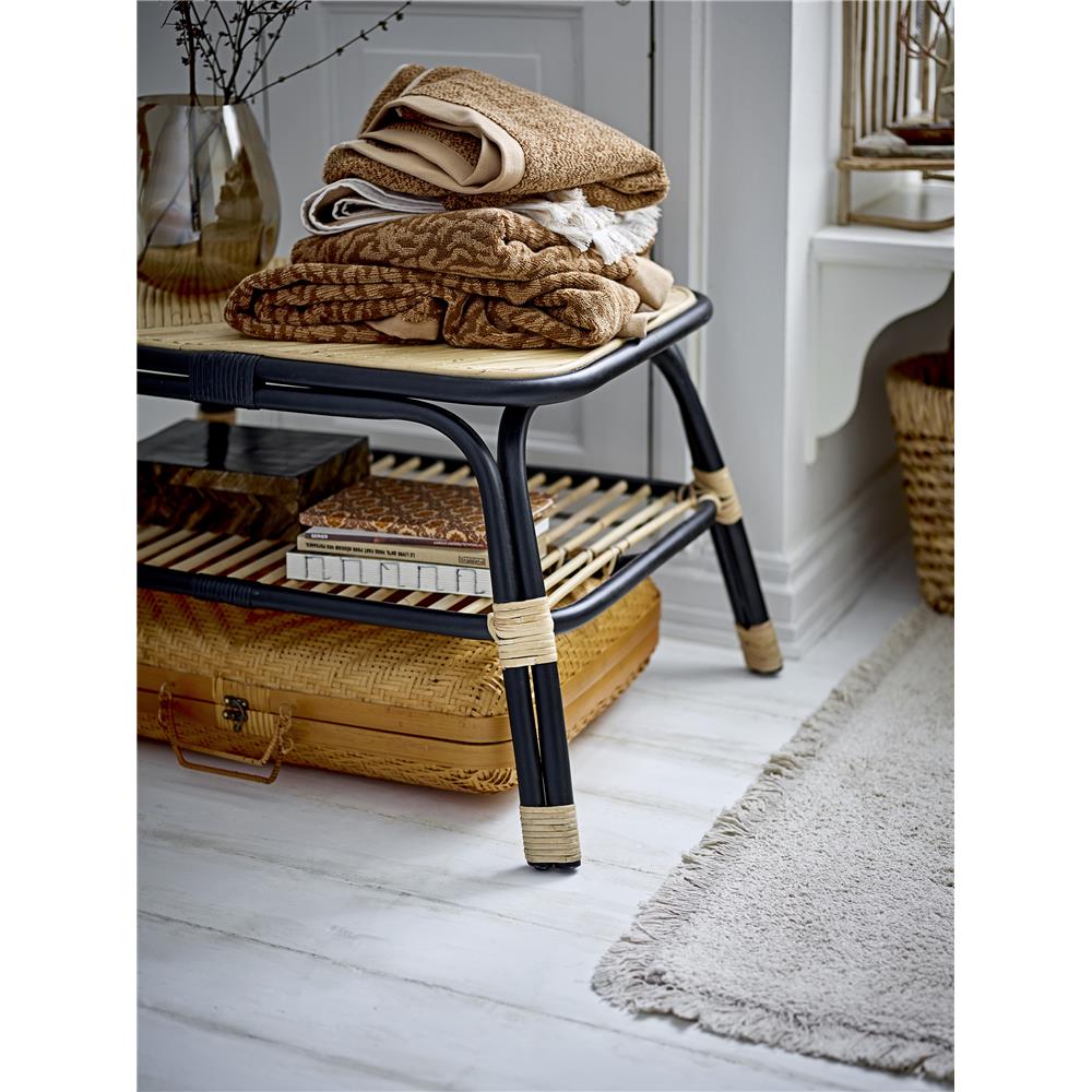 Bloomingville Kaysa Handtuch, Braun, Baumwolle L140xW70 cm