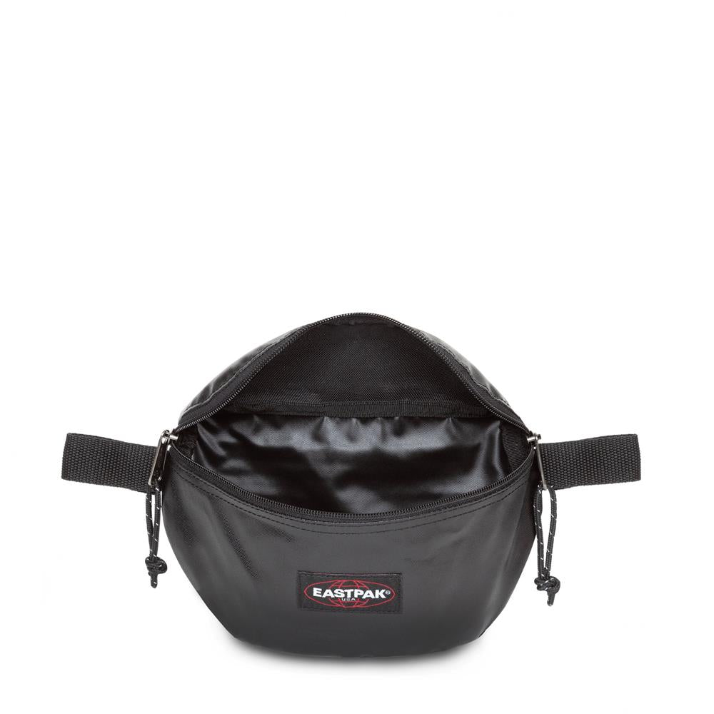 Eastpak SPRINGER, Kleine Umhängetasche, Glossy Black (schwarz), 2L, Bauchtasche