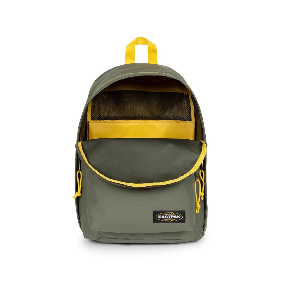 Eastpak OUT OF OFFICE, Rucksack, Kontrast Khaki Yellow (grün), 27L, mit Laptopfach
