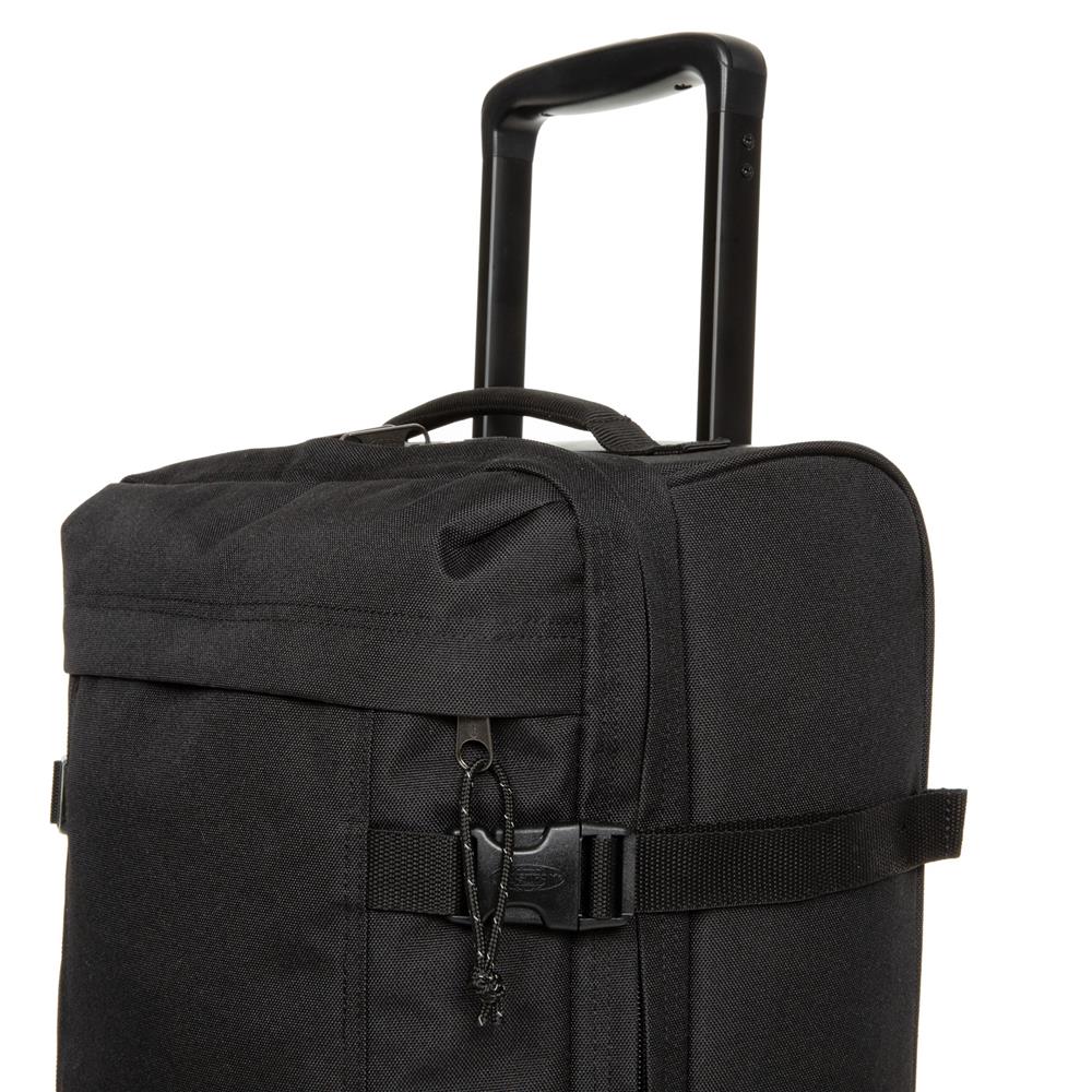 Eastpak TRANVERZ XXS, Kleiner Reisetrolley, Black (schwarz), 25L, Rollkoffer mit 2 Rädern und TSA-Schloss
