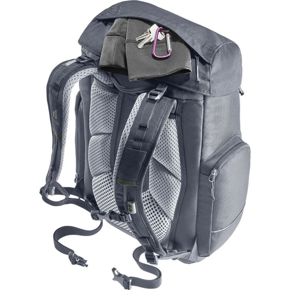 deuter Scula, Schulrucksack, black (schwarz), 30L, Schulranzen