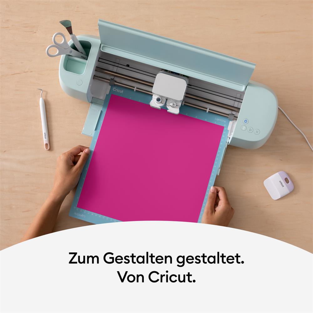 Cricut Wärmeaktivierte Vinyl Folie HOT Pink Farbveränderung gestalten dekorieren Vinylaufkleber