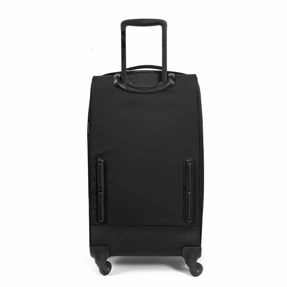 Eastpak TRANS4 M, Reisetrolley, Black (schwarz), 68L, Rollkoffer mit 4 Rädern und TSA-Schloss