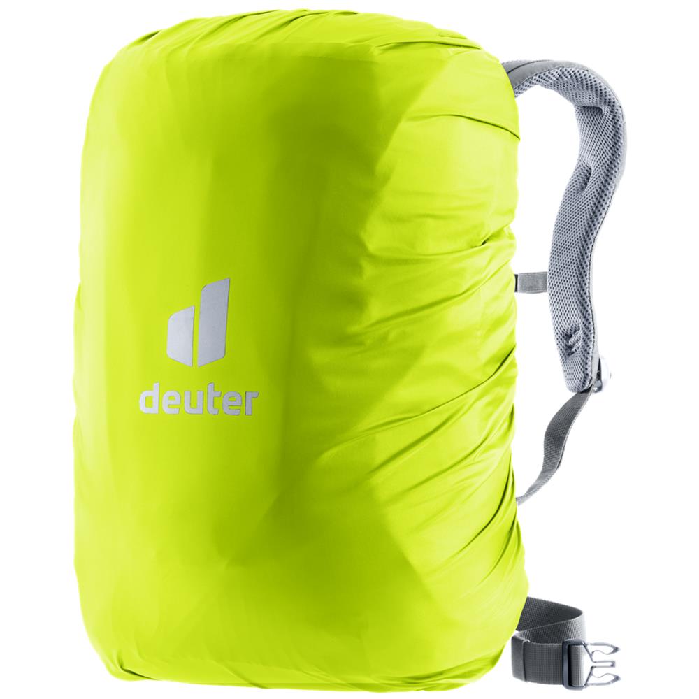 deuter Regenschutz Square, neon (gelb), Regenhülle für Rucksack, 20-32 Liter