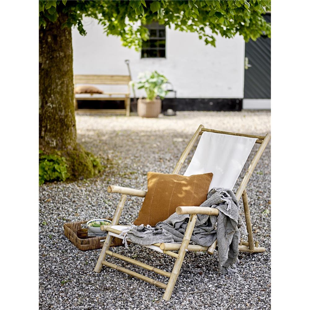 Bloomingville Kita Kissen, Braun, Baumwolle L45 x B45 cm