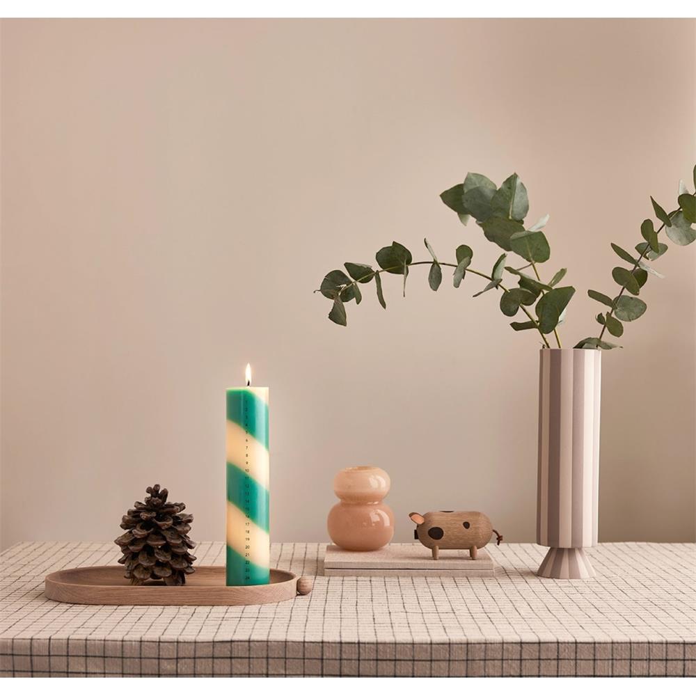 OYOY Inka Holztablett Eiche 2 x 34 x 18 cm Dekotablett Tischtablett Serviertablett