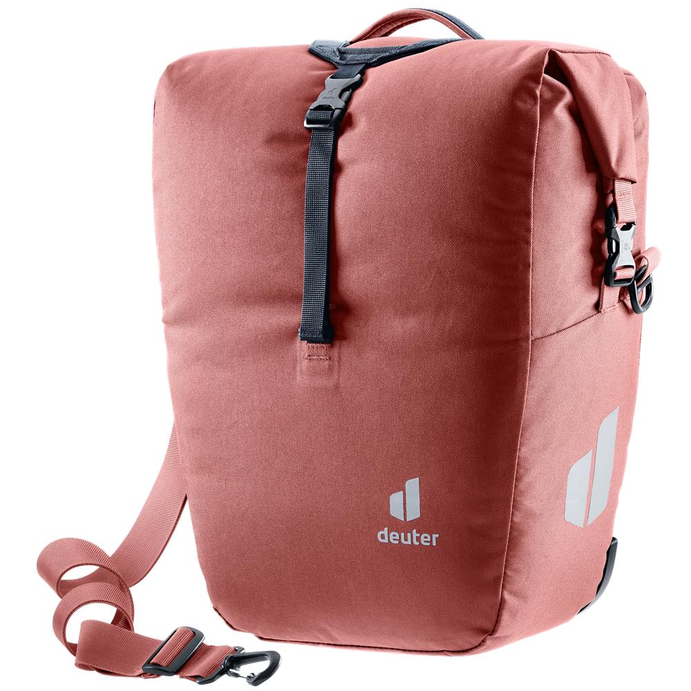 deuter Valbona 20+5, Fahrradtasche, redwood (rot), 25L, Hinterradtasche