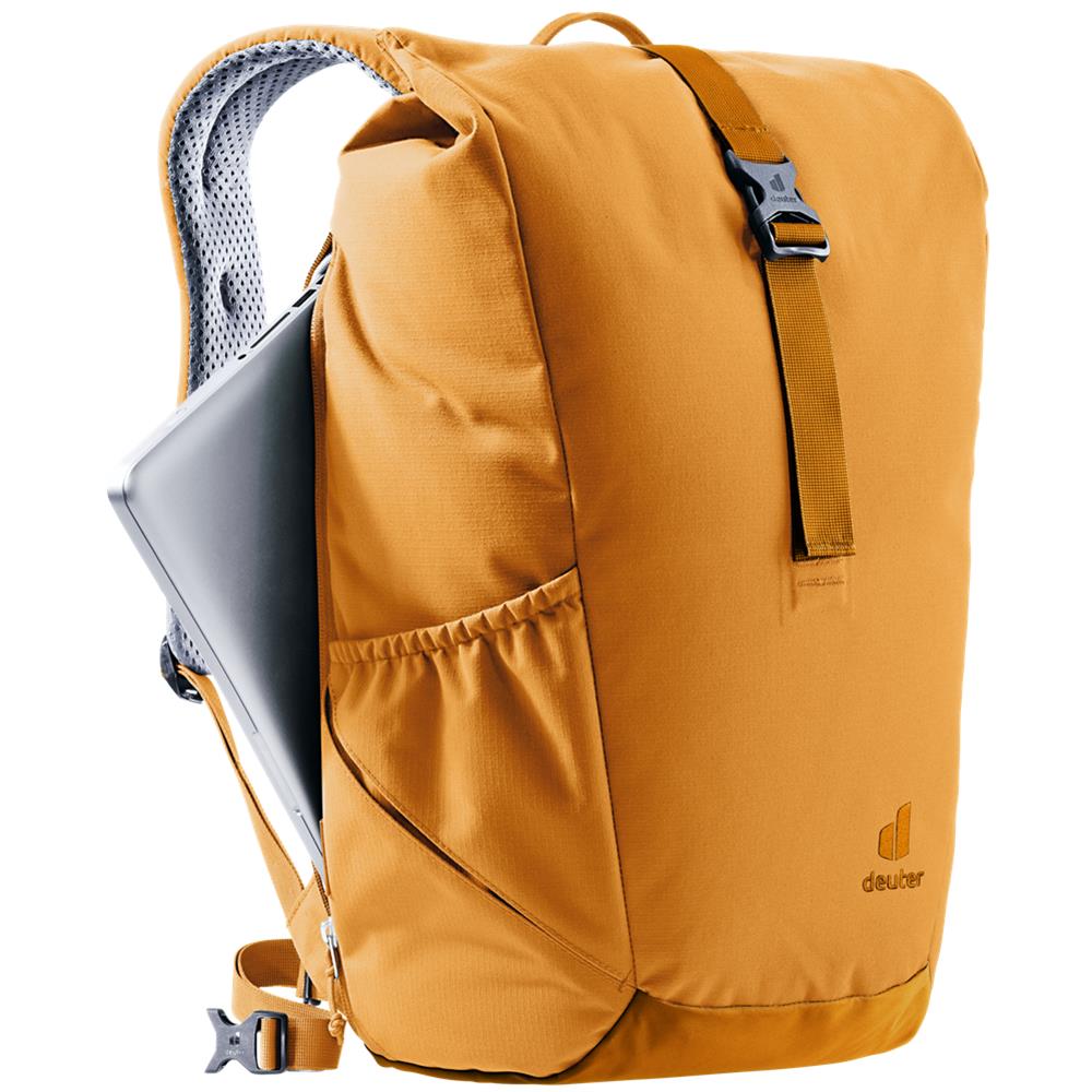 deuter Stepout, Rucksack, amber-maple (orange), 22L, mit Flaschenhalter und Laptopfach