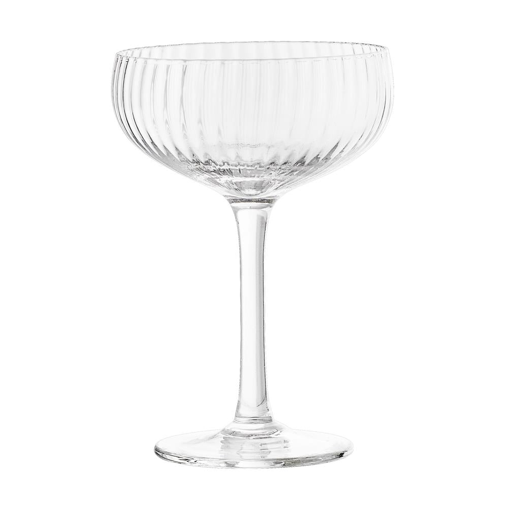 Bloomingville Astrid Champagnerglas 250 ml Mundgeblasen