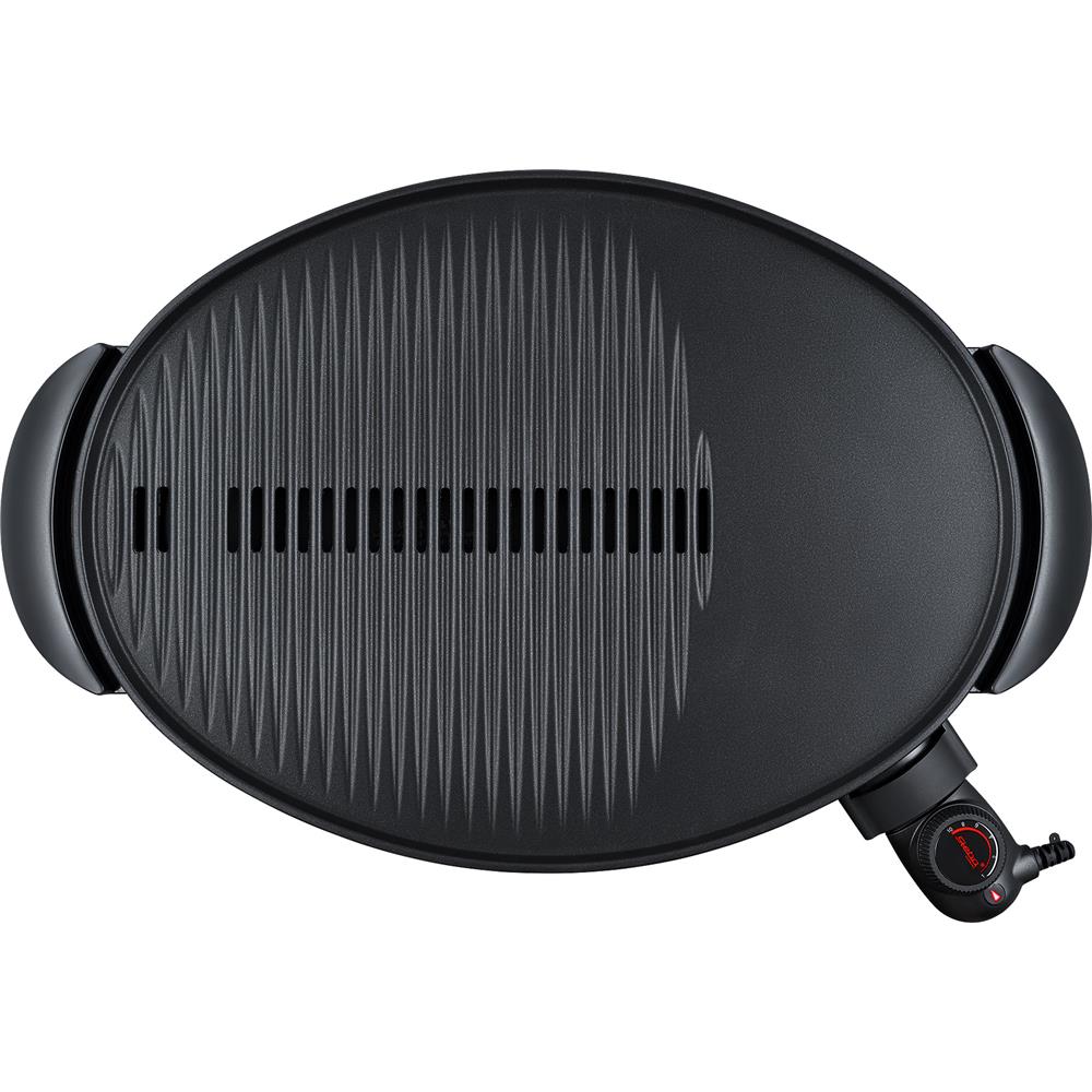 Steba BBQ-Grill VG 350 BIG – Elektrogrill 2-in-1 (Standgrill & Tischgrill), XXL Grillfläche, Antihaftbeschichtung, 2200 W