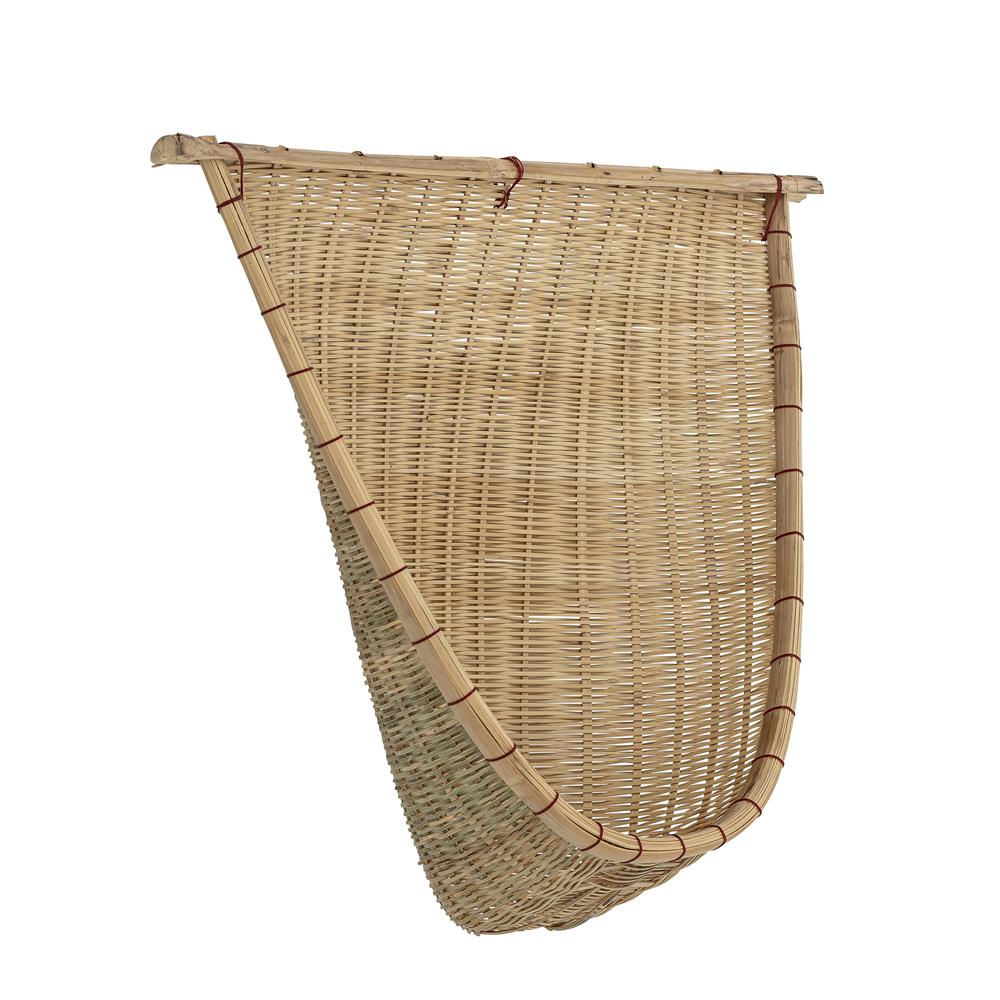 Bloomingville Ri Wanddekoration aus Bambus, 47x43x15,5 cm