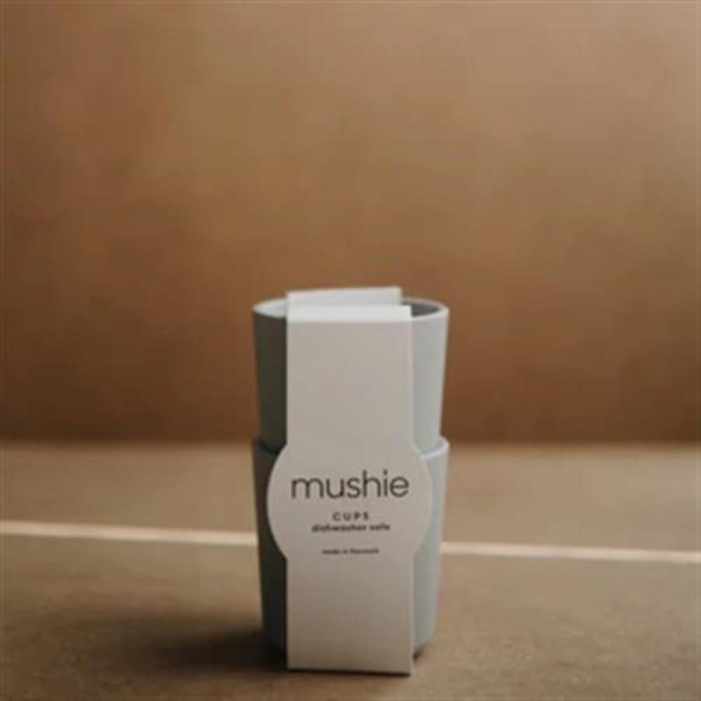 Mushie Trinkbecher 2er Set, Cloud, BPA-frei