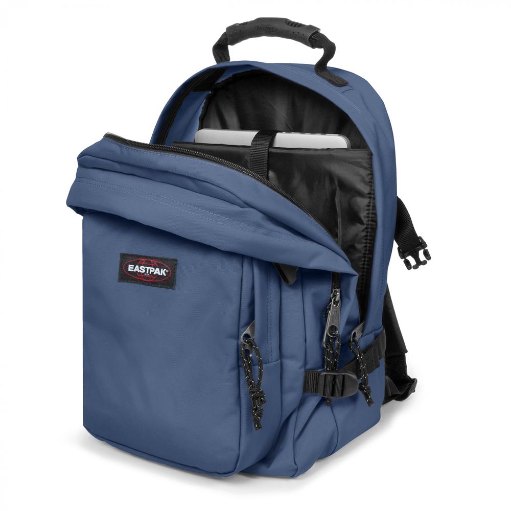 Eastpak PROVIDER, Großer Rucksack, Powder Pilot (blau), 33L, mit Flaschenhalter und Laptopfach