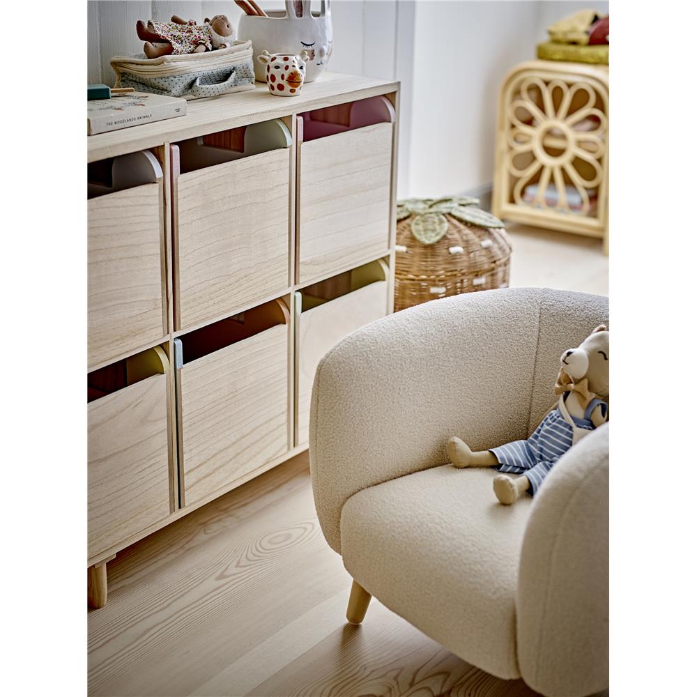 Bloomingville MINI Alazar Vase, Braun, Steingut, Giraffe, Kinderzimmer, dänisches Design