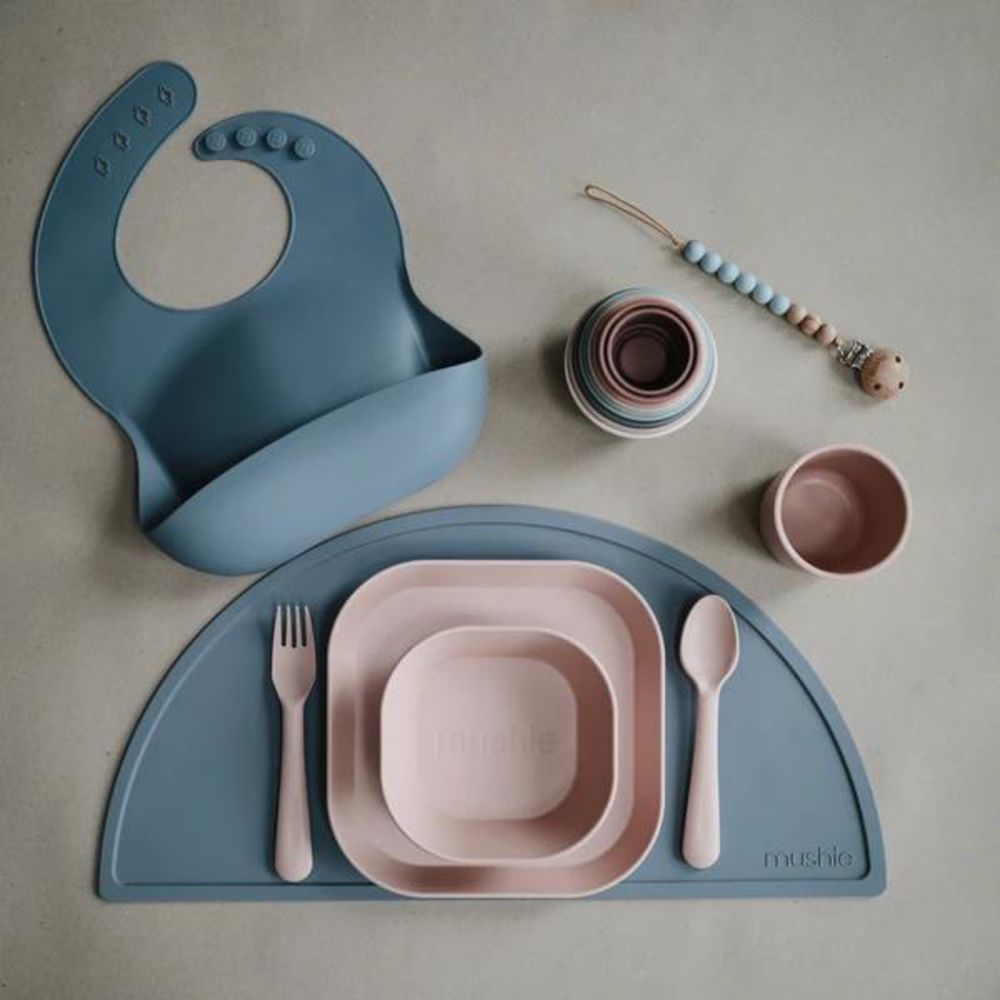 Mushie Silikon-Platzdeckchen, Tradewinds, Tischset, BPA-frei