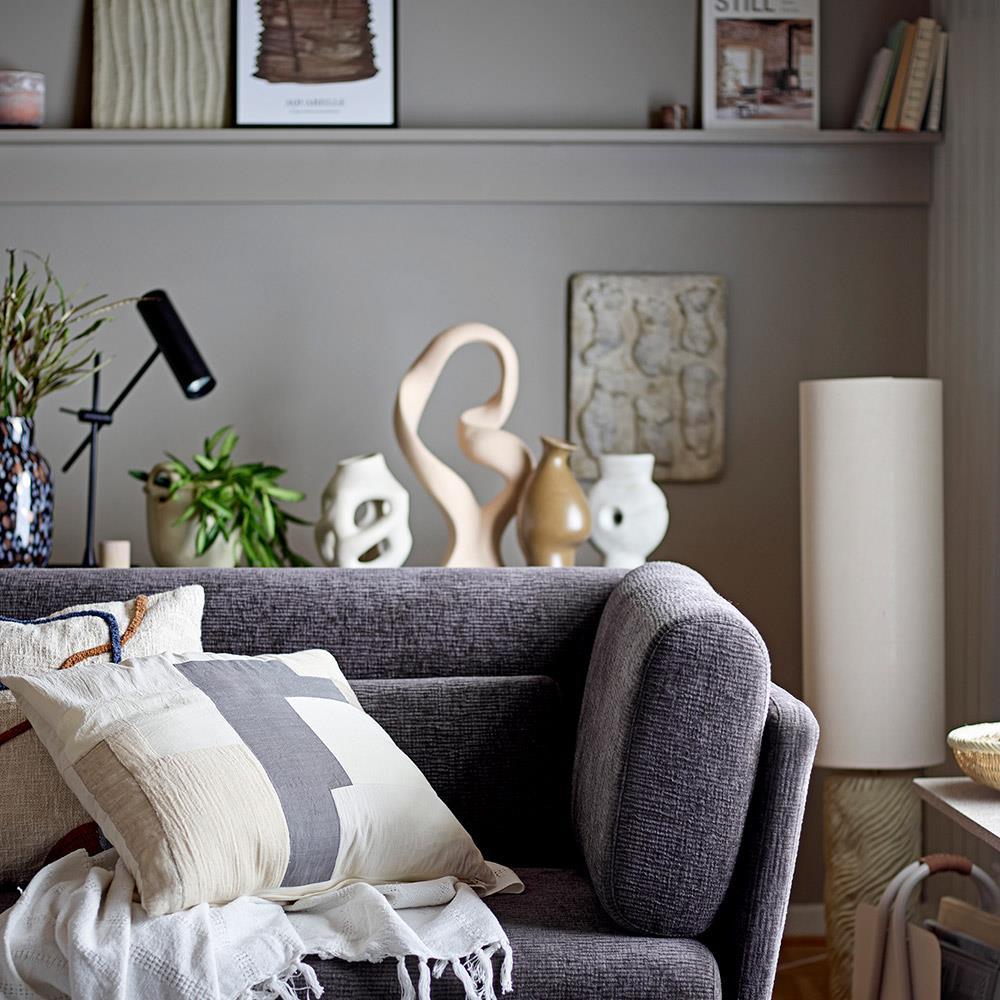 Bloomingville Berhan Dekofigur Skulptur Steingut Natur 40,5 cm Statement-Dekoobjekt