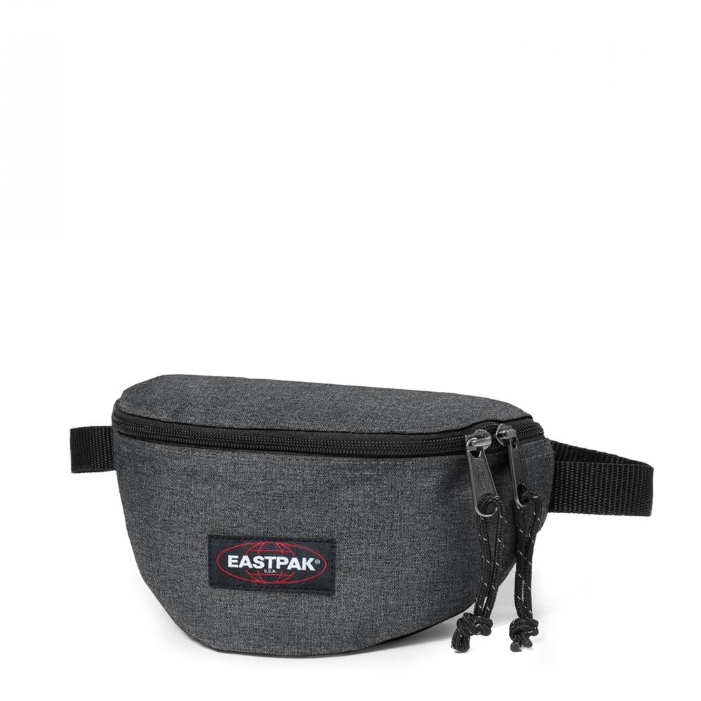Eastpak SPRINGER, Kleine Umhängetasche, Black Denim (grau), 2L, Bauchtasche