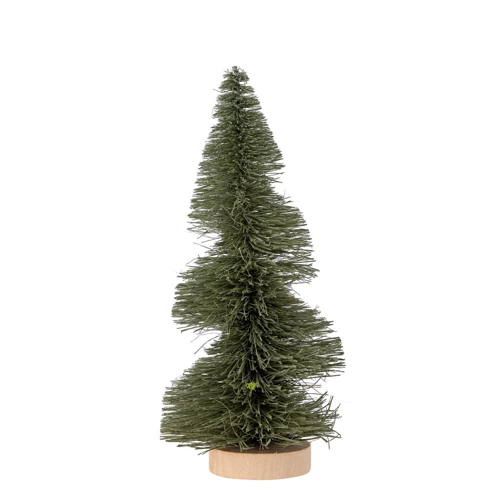 Bloomingville Oybek Sisal Weihnachtsbaum, Grün, 15 cm Deko-Baum