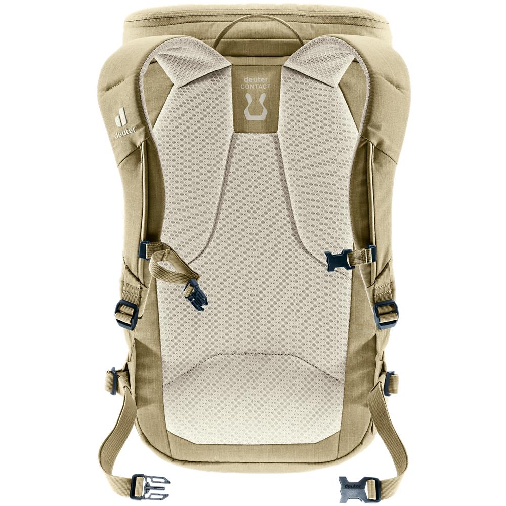 deuter Walker 24, Lifestyle-Rucksack, desert (beige), 24L, mit Flaschenhalter und Laptopfach