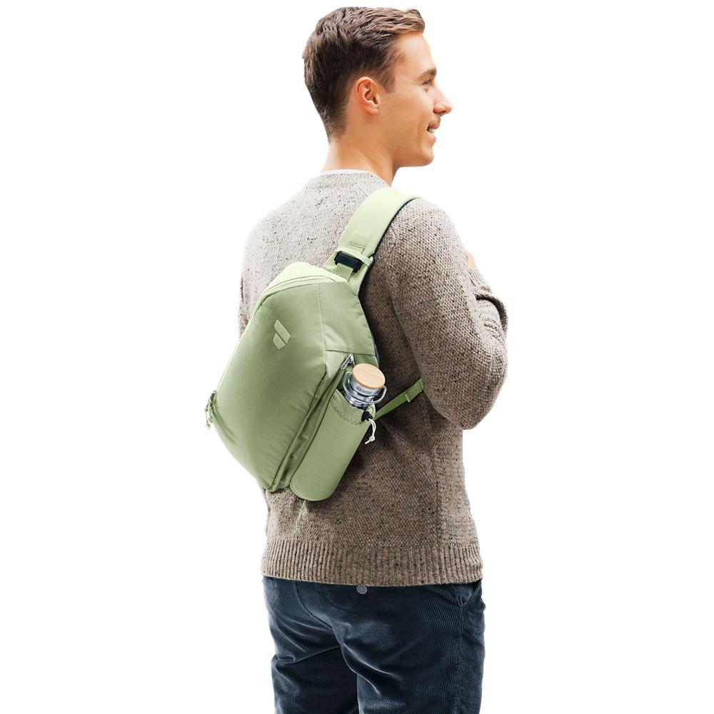 deuter Stroof 8, Umhängetasche, grove-mineral (grün), 8L, Schultertasche