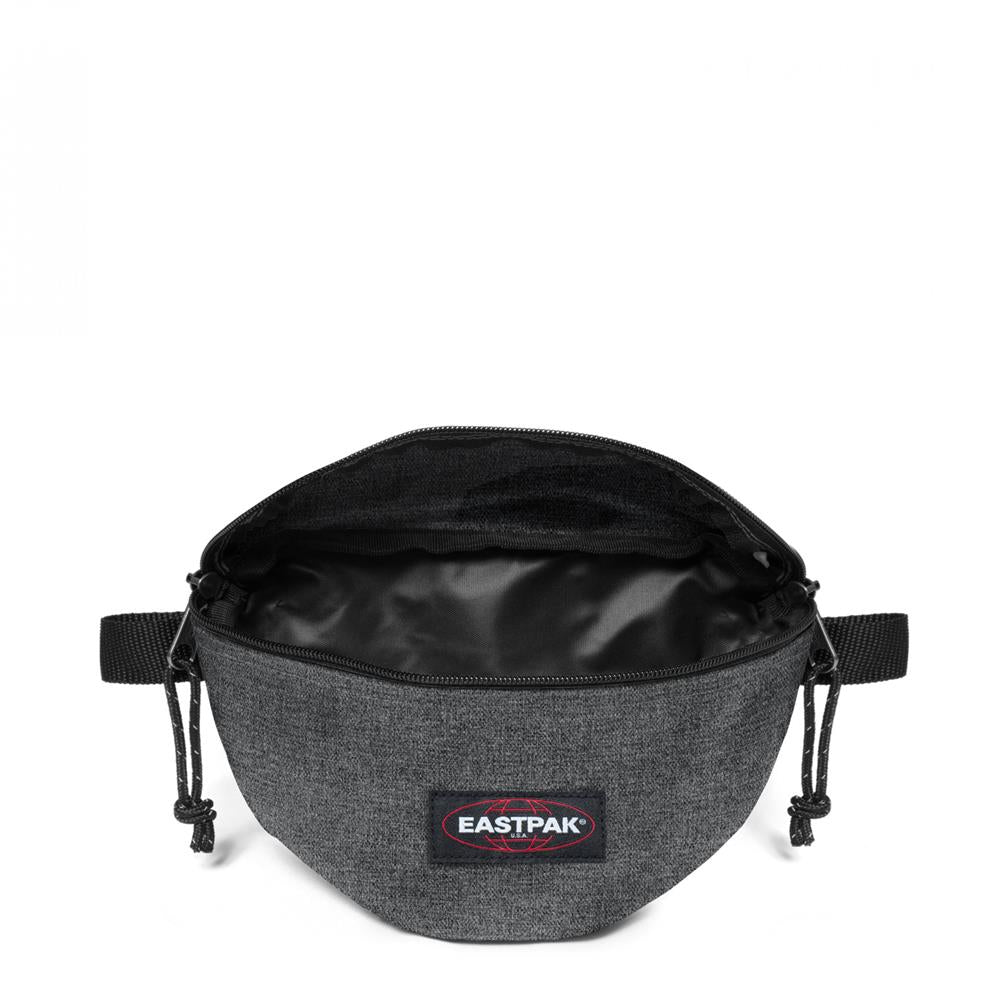 Eastpak SPRINGER, Kleine Umhängetasche, Black Denim (grau), 2L, Bauchtasche