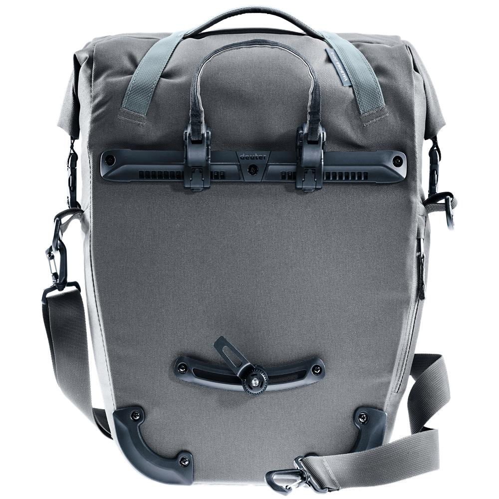 deuter Valbona 20+5, Fahrradtasche, graphite (grau), 25L, Hinterradtasche