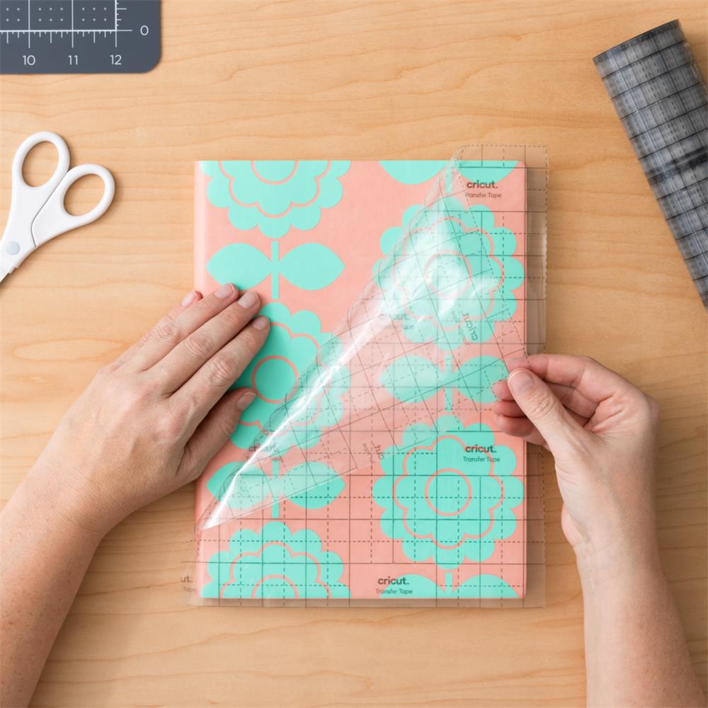Cricut Transferklebeband ohne Trägerfolie, 1 Rolle Transferfolie 33 x 9,14 m