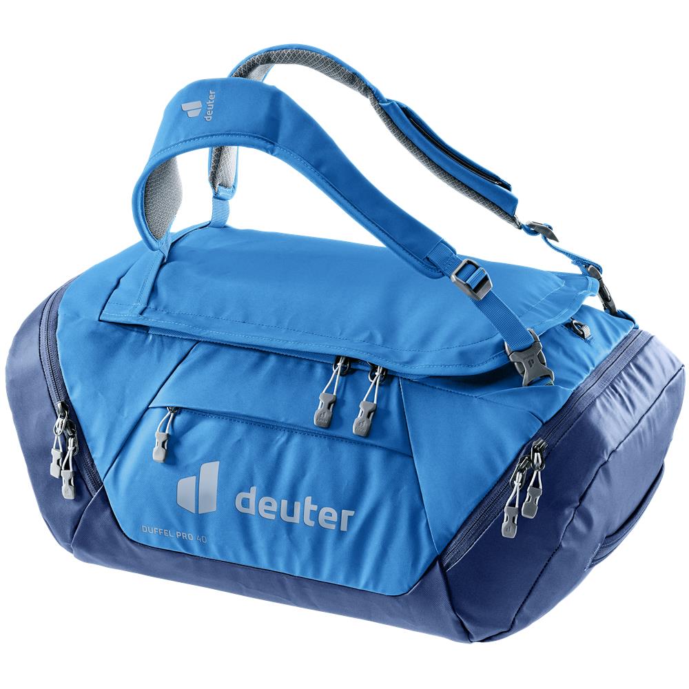 Deuter Duffel Pro 40, Reisetasche, neptune-nightblue (blau), auch als Rucksack tragbar