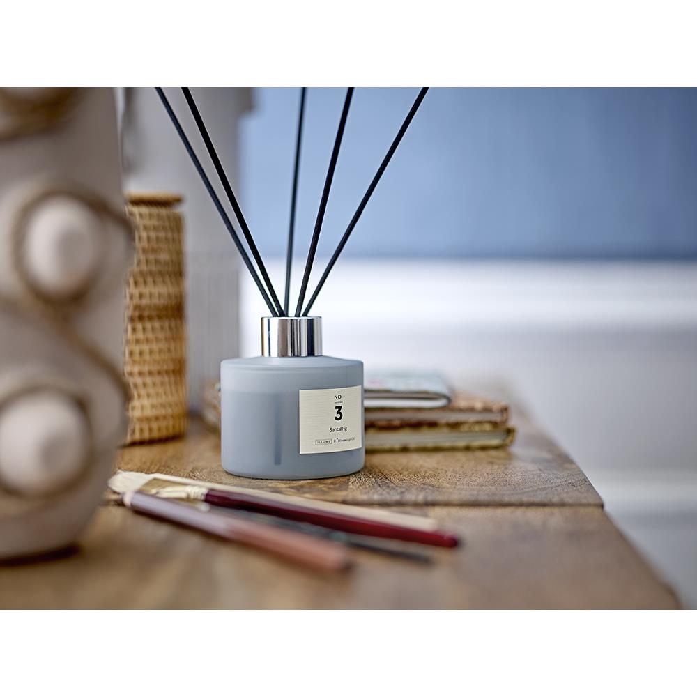 Bloomingville NO. 3 - Santal Fig Duftstäbchen, Blau, Duftflüssigkeit, Bergamotte, Zitrone