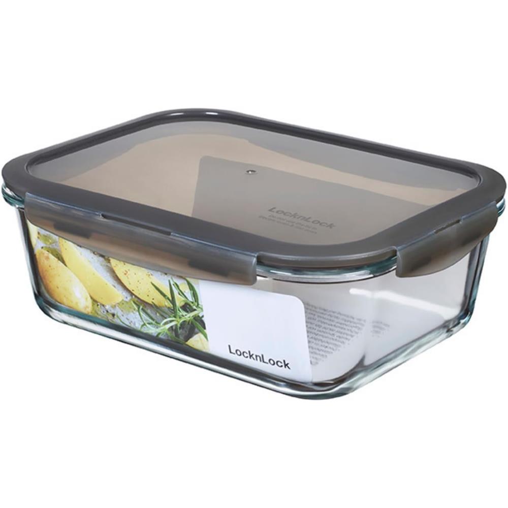 LocknLock Oven Glass Frischhaltedose 2 L - Ofenform luftdicht auslaufsicher