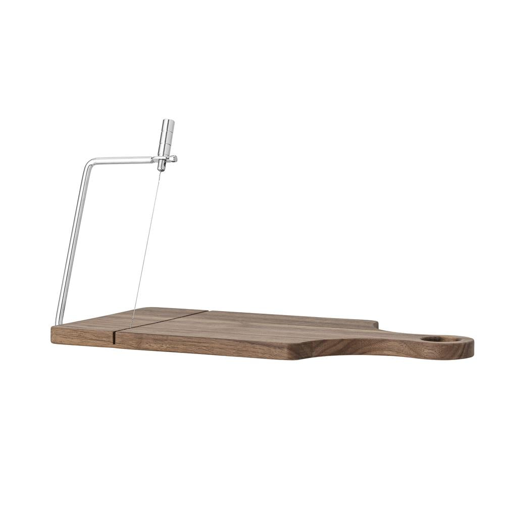 Bloomingville Feras Käseschneider in Braun, 33,5x20 cm, aus Walnussholz