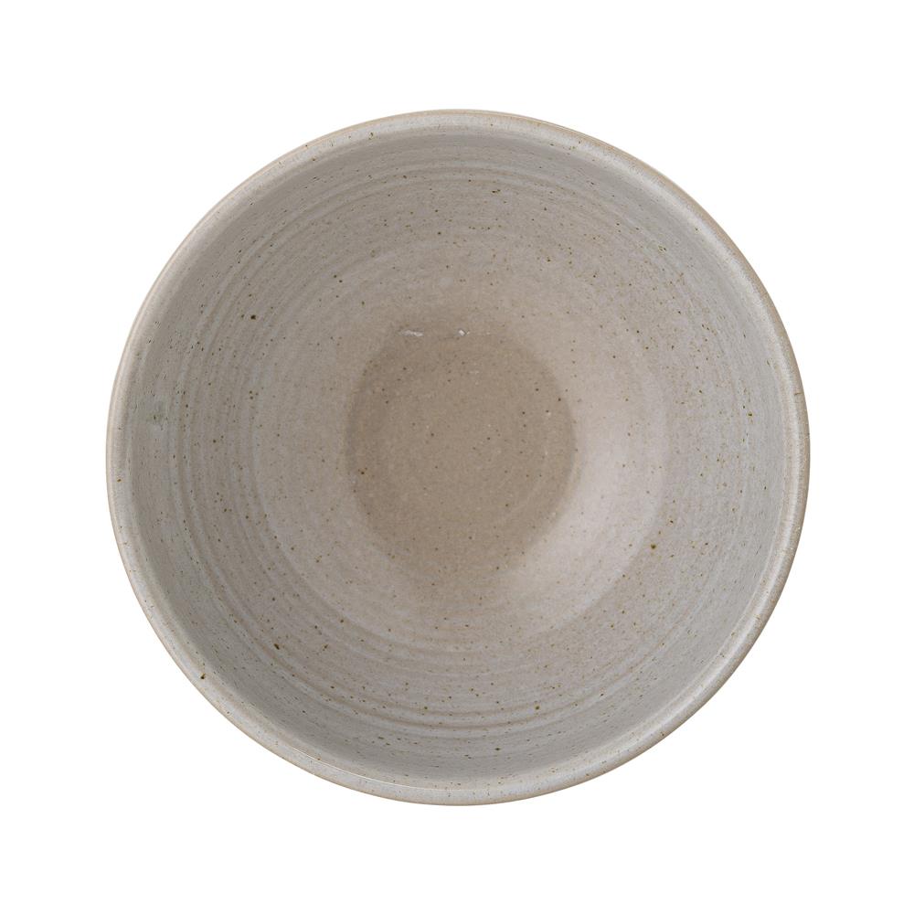 Bloomingville Taupe Schale in Grau 700ml aus Steingut im dänischen Design