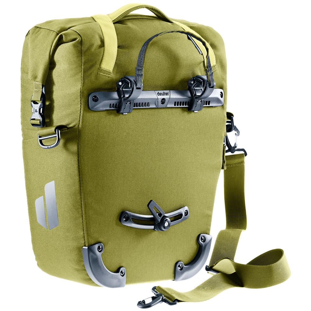 deuter Valbona 20+5, Fahrradtasche, cactus (grün), 25L, Hinterradtasche