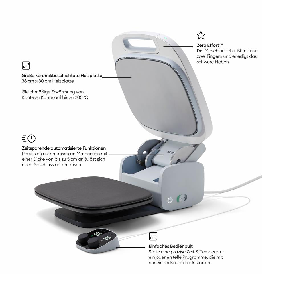 Cricut Autopress - Professionelle Transferpresse für Vinyl zum Aufbügeln