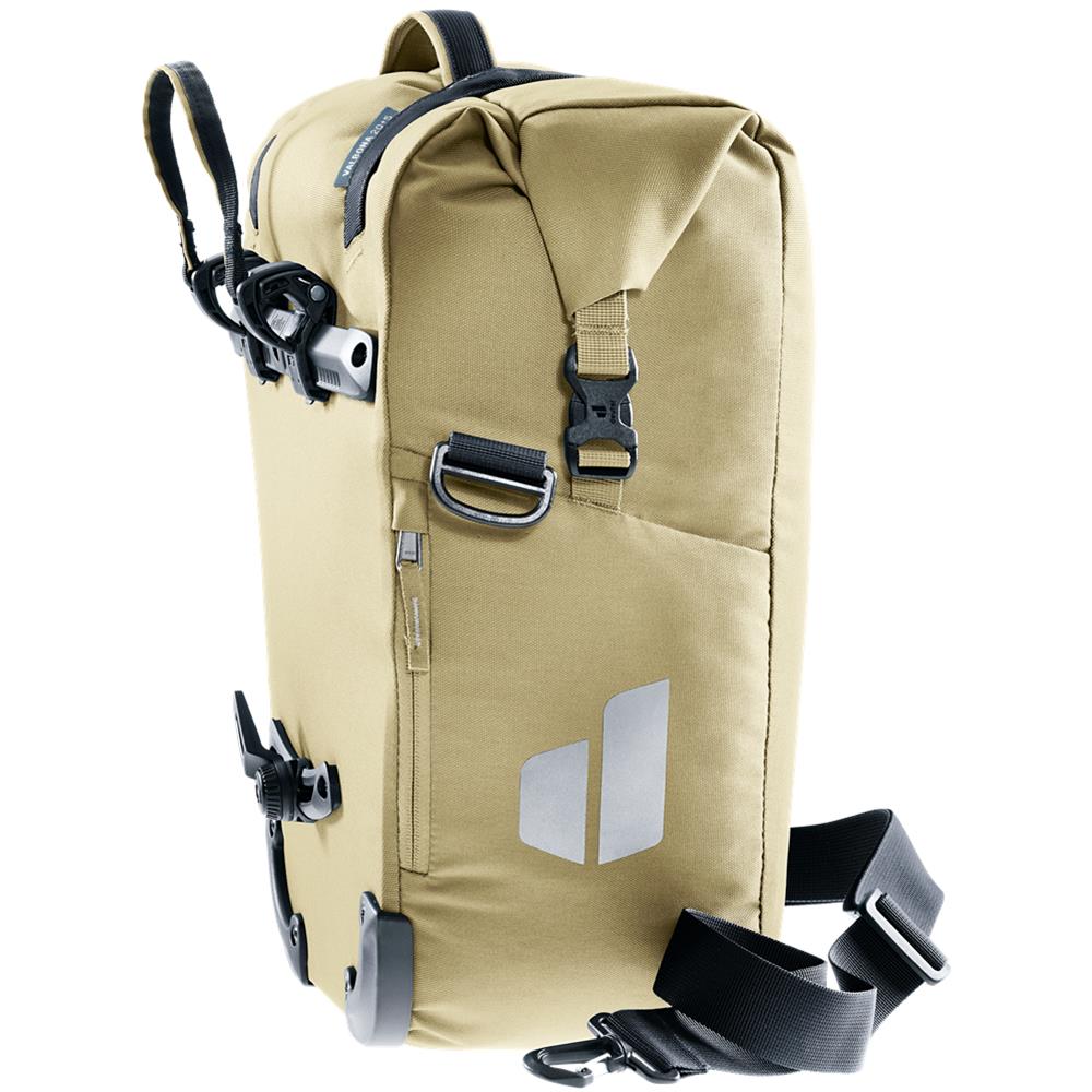 deuter Valbona 20+5, Fahrradtasche, desert (beige), 25L, Hinterradtasche