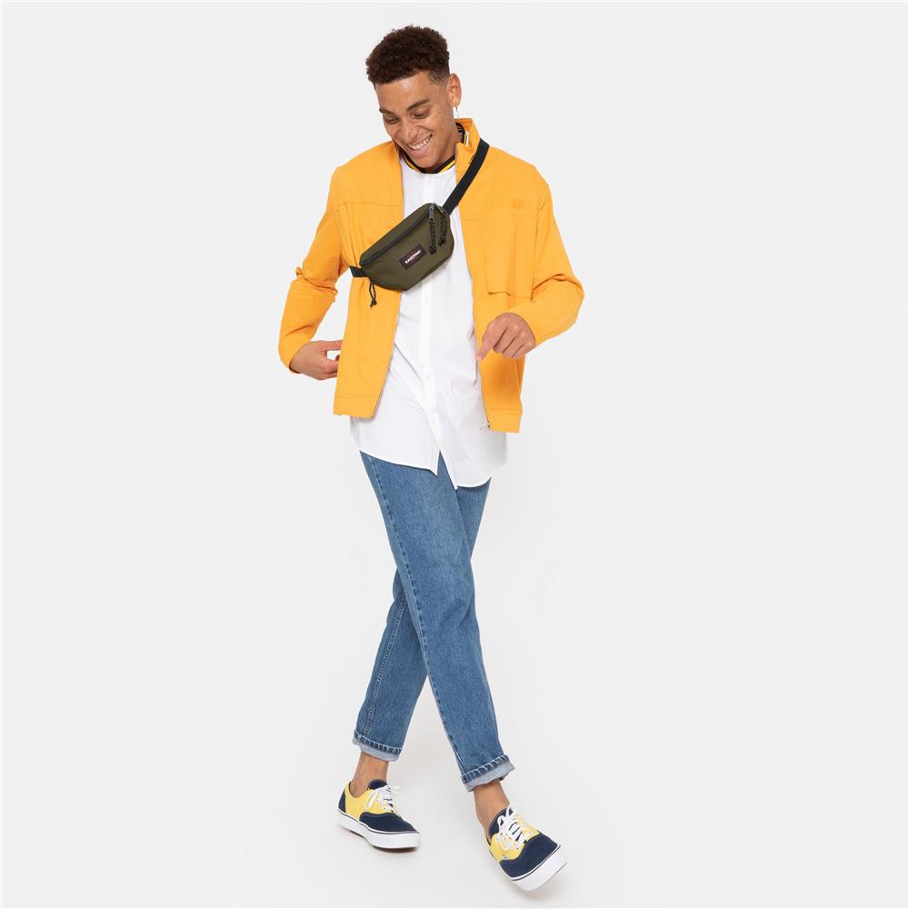 Eastpak SPRINGER, Kleine Umhängetasche, Army Olive (grün), 2L, Bauchtasche